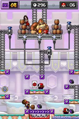 Image n° 3 - screenshots : Mario vs. Donkey Kong - Totsugeki! Mini-Land (DSi Enhanced)